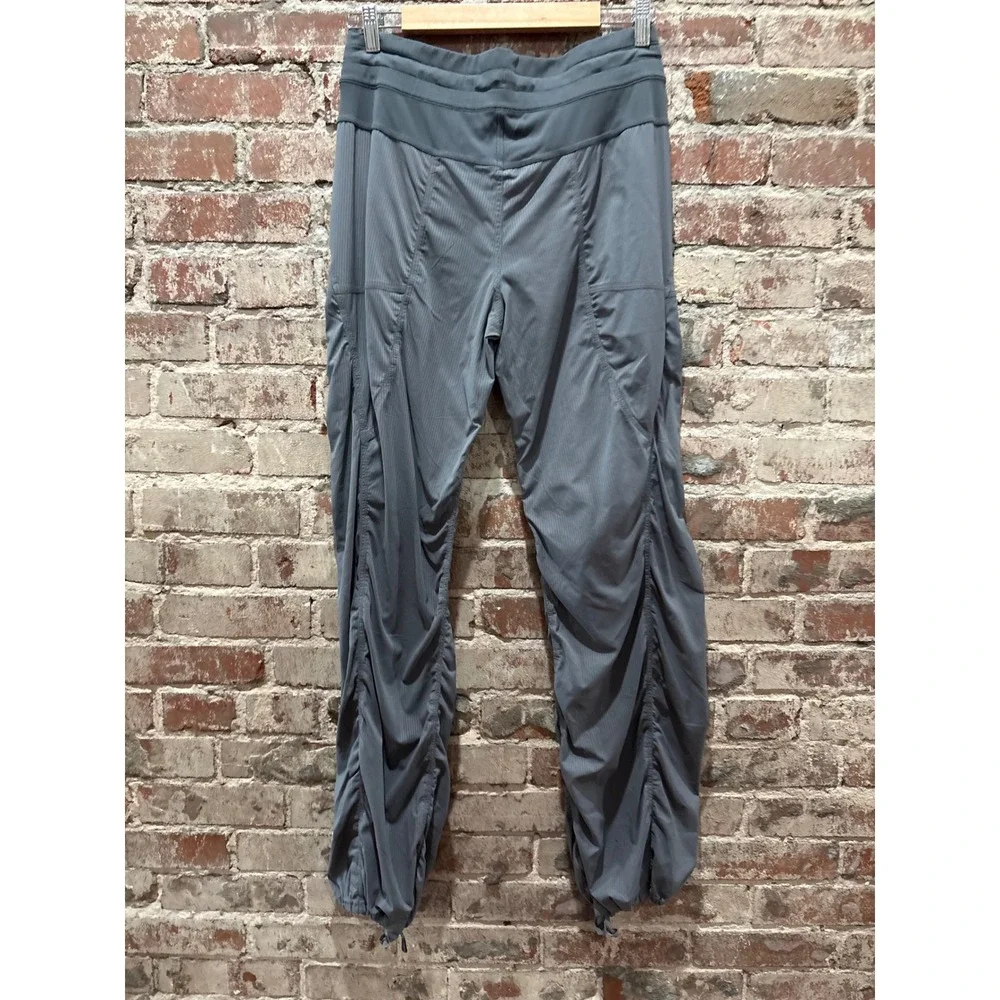 Lululemon Dance Studio Mid-Rise Full Length Pant Graphite Grey Size 10